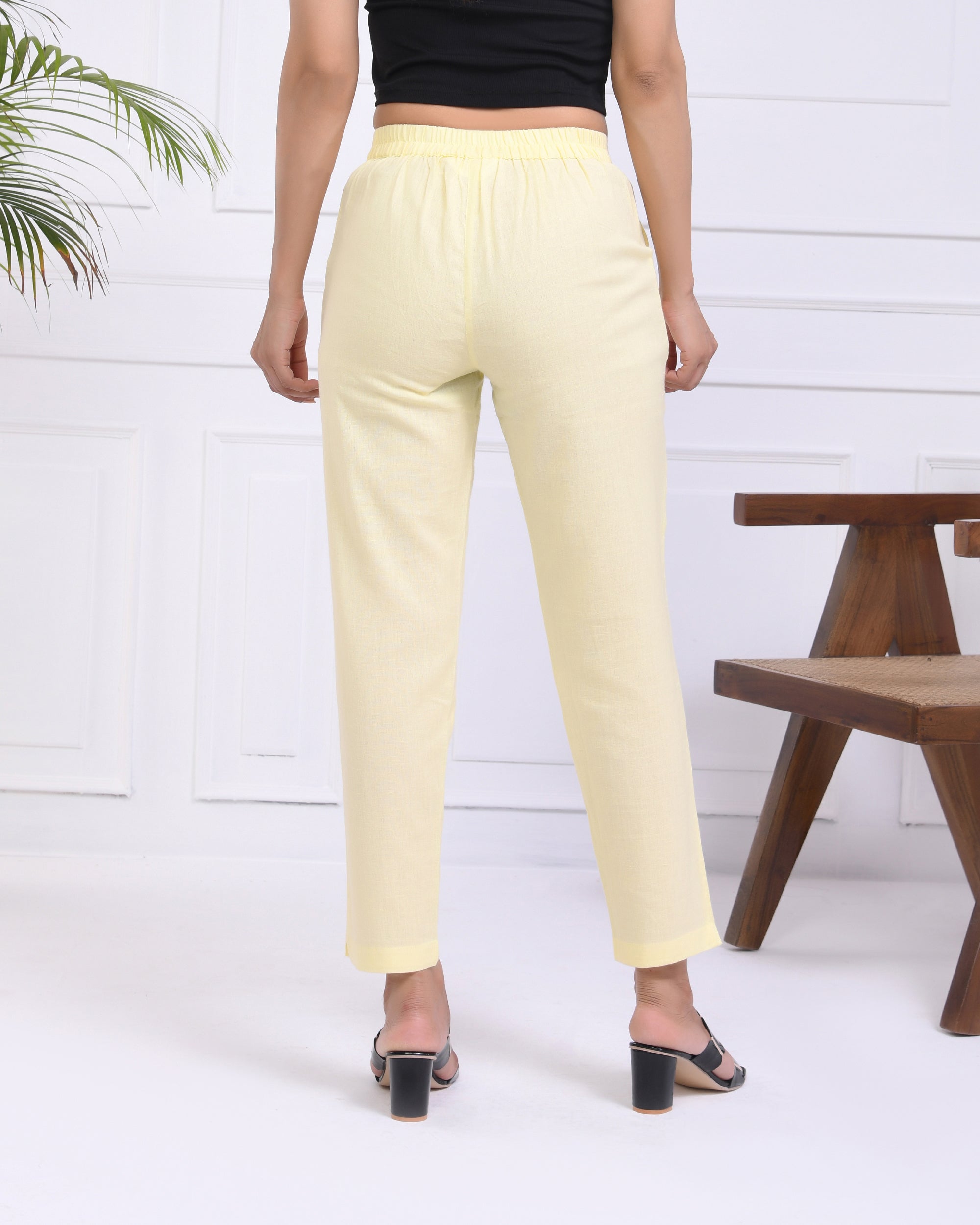 Lemonade Airy Linen Pants