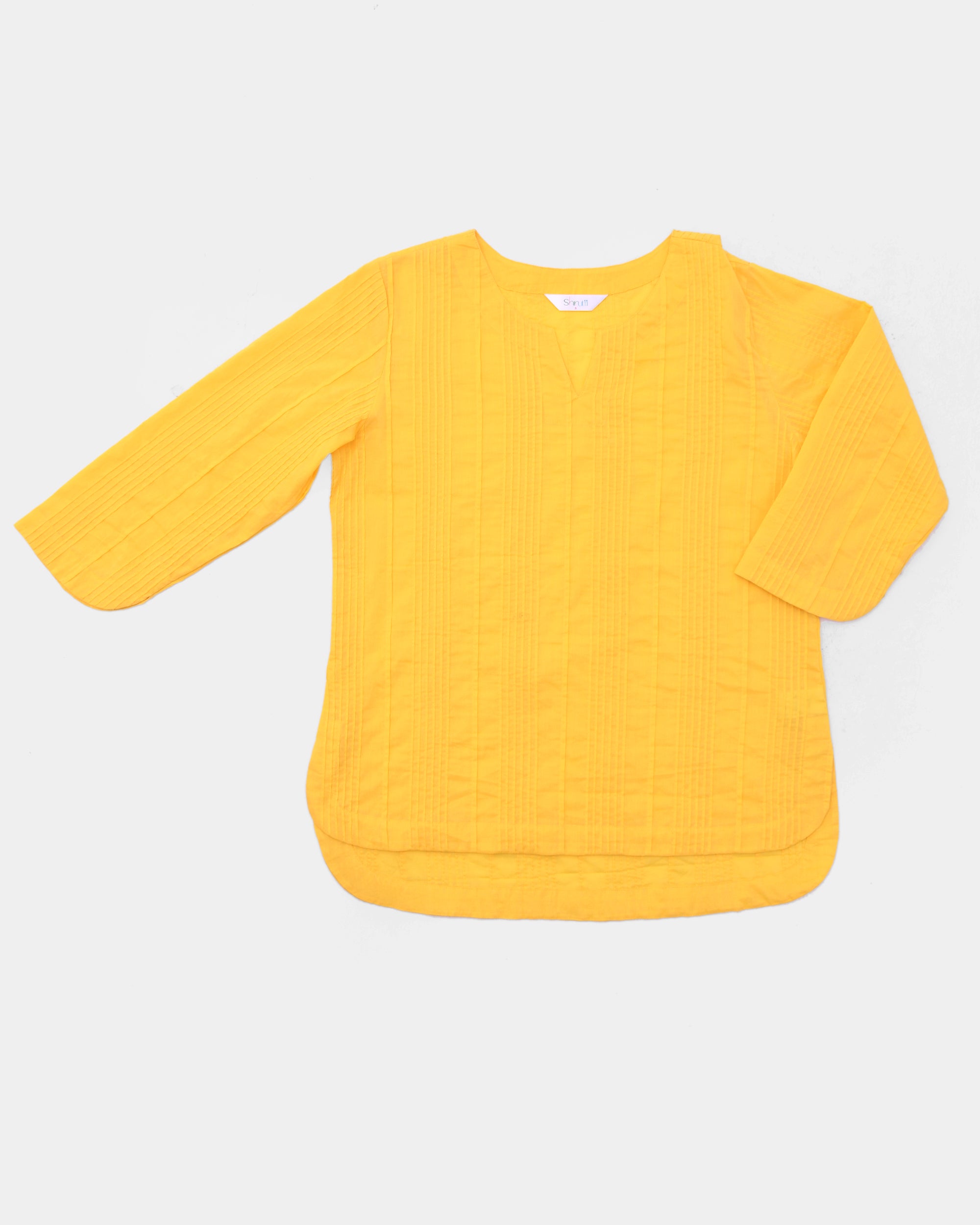 Yellow Everyday Cotton Top